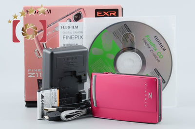 【中古】FUJIFILM 富士フイルム FinePix Z1100EXR ピンク コンパクトデジタルカメラ 元箱付き