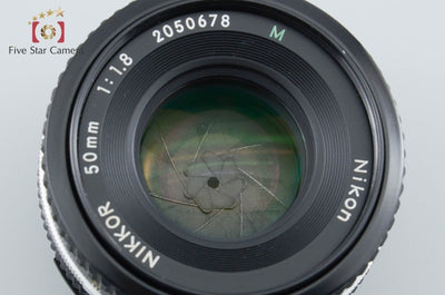 【中古】Nikon ニコン Ai-S NIKKOR 50mm f/1.8 M 希少品