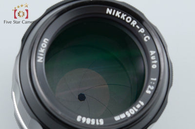 【中古】Nikon ニコン NIKKOR-P.C Auto 105mm f/2.5
