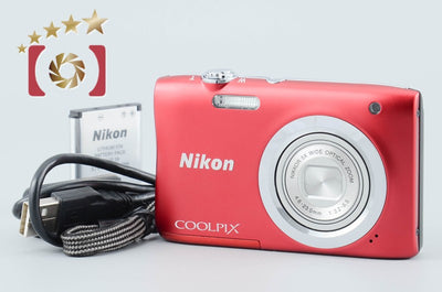 【中古】Nikon ニコン COOLPIX A100 レッド コンパクトデジタルカメラ
