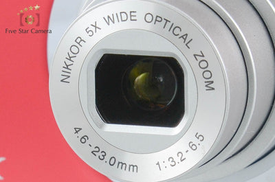【中古】Nikon ニコン COOLPIX A100 レッド コンパクトデジタルカメラ