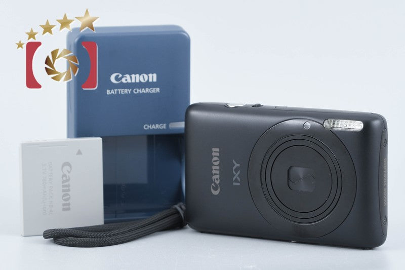 【中古】Canon キヤノン IXY 400F ブラック コンパクトデジタルカメラ