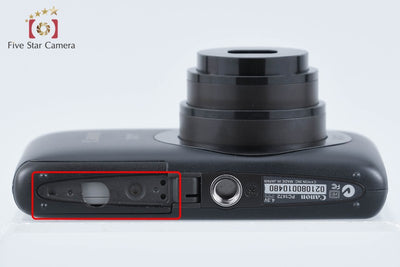【中古】Canon キヤノン IXY 400F ブラック コンパクトデジタルカメラ