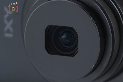 【中古】Canon キヤノン IXY 400F ブラック コンパクトデジタルカメラ