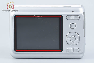 【中古】Canon キヤノン PowerShot A480 シルバー コンパクトデジタルカメラ