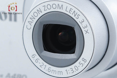 【中古】Canon キヤノン PowerShot A480 シルバー コンパクトデジタルカメラ