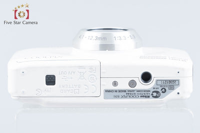 【中古】Nikon ニコン COOLPIX S31 ホワイト コンパクトデジタルカメラ