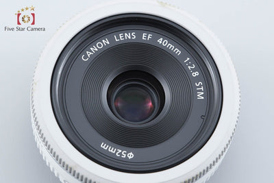 【中古】Canon キヤノン EF 40mm f/2.8 STM ホワイト