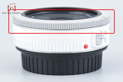 【中古】Canon キヤノン EF 40mm f/2.8 STM ホワイト