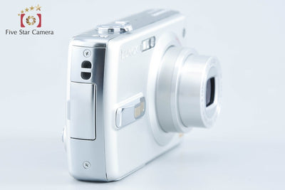 【中古】Panasonic パナソニック LUMIX DMC-FX50 シルキーシルバー コンパクトデジタルカメラ 元箱付き