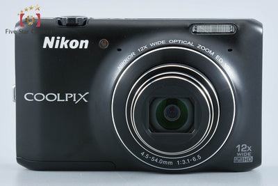 【中古】Nikon ニコン COOLPIX S6400 スマートブラック コンパクトデジタルカメラ
