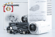 【中古】Panasonic パナソニック HC-V480MS ホワイト デジタルハイビジョンビデオカメラ 元箱付き