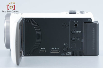 【中古】Panasonic パナソニック HC-V480MS ホワイト デジタルハイビジョンビデオカメラ 元箱付き