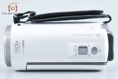 【中古】Panasonic パナソニック HC-V480MS ホワイト デジタルハイビジョンビデオカメラ 元箱付き
