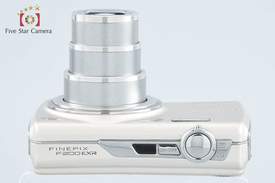【中古】FUJIFILM 富士フイルム FinePix F200EXR シルバー コンパクトデジタルカメラ