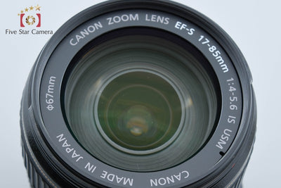 【中古】Canon キヤノン EF-S 17-85mm f/4-5.6 IS USM