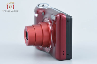 【中古】Nikon ニコン COOLPIX L32 レッド コンパクトデジタルカメラ