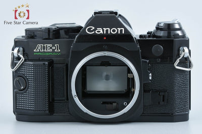 【中古】Canon キヤノン AE-1 PROGRAM ブラック フィルム一眼レフカメラ
