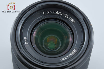 【中古】SONY ソニー E 18-55mm f/3.5-5.6 OSS SEL1855 ブラック
