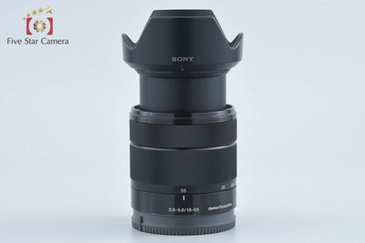【中古】SONY ソニー E 18-55mm f/3.5-5.6 OSS SEL1855 ブラック