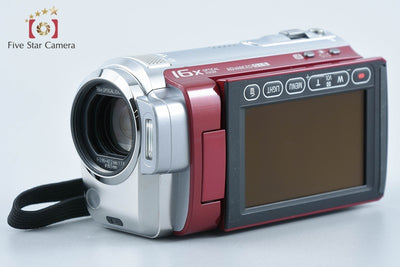 【中古】Panasonic パナソニック HDC-TM30 クランベリーレッド フルハイビジョンビデオカメラ 元箱付き