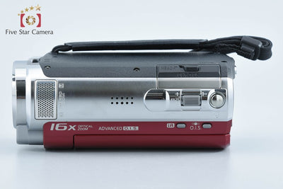 【中古】Panasonic パナソニック HDC-TM30 クランベリーレッド フルハイビジョンビデオカメラ 元箱付き