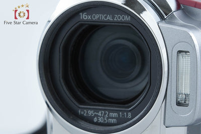【中古】Panasonic パナソニック HDC-TM30 クランベリーレッド フルハイビジョンビデオカメラ 元箱付き