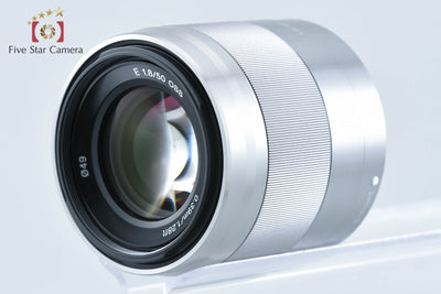 【中古】SONY ソニー E 50mm f/1.8 OSS SEL50F18 シルバー