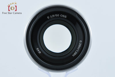 【中古】SONY ソニー E 50mm f/1.8 OSS SEL50F18 シルバー