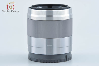 【中古】SONY ソニー E 50mm f/1.8 OSS SEL50F18 シルバー