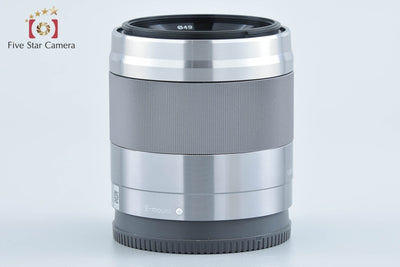 【中古】SONY ソニー E 50mm f/1.8 OSS SEL50F18 シルバー