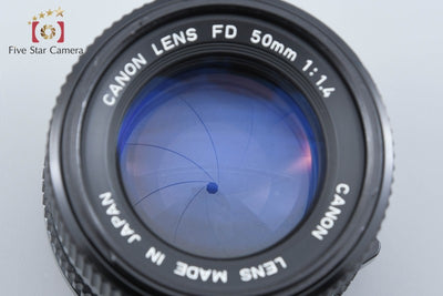 【中古】Canon キヤノン New FD 50mm f/1.4