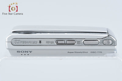 【中古】SONY ソニー Cyber-Shot DSC-T70 シルバー デジタルスチルカメラ