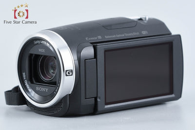 【中古】SONY ソニー ハンディカム HDR-CX675 ブラック デジタルビデオカメラ 多言語対応
