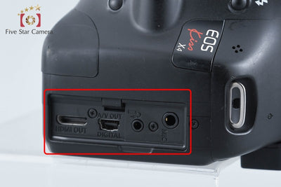 【中古】Canon キヤノン EOS Kiss X4 デジタル一眼レフカメラ