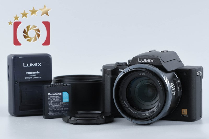 【中古】Panasonic パナソニック LUMIX DMC-FZ10 ブラック コンパクトデジタルカメラ