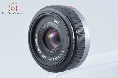【中古】Panasonic パナソニック LUMIX G 20mm f/1.7 ASPH. H-H020