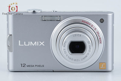 【中古】Panasonic パナソニック LUMIX DMC-FX60 プレシャスシルバー コンパクトデジタルカメラ