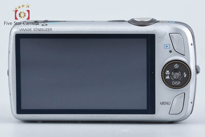 【中古】Canon キヤノン IXY DIGITAL 930 IS シルバー コンパクトデジタルカメラ