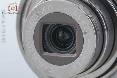 【中古】Canon キヤノン IXY DIGITAL 930 IS シルバー コンパクトデジタルカメラ