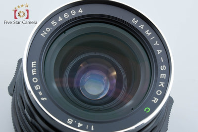 【中古】Mamiya マミヤ SEKOR C 50mm f/4.5