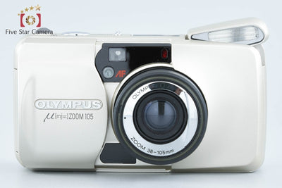 【中古】OLYMPUS オリンパス μ[mju:] ZOOM 105 コンパクトフィルムカメラ