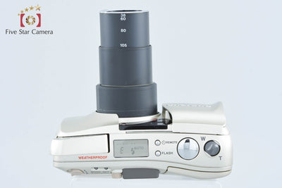 【中古】OLYMPUS オリンパス μ[mju:] ZOOM 105 コンパクトフィルムカメラ