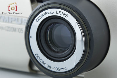 【中古】OLYMPUS オリンパス μ[mju:] ZOOM 105 コンパクトフィルムカメラ