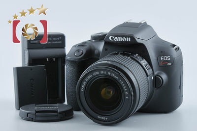 【中古】Canon キヤノン EOS Kiss X90 EF-S 18-55 IS II レンズキット シャッター回数僅少