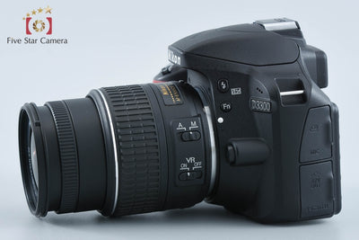 【中古】Nikon ニコン D3300 18-55 VR II レンズキット ブラック