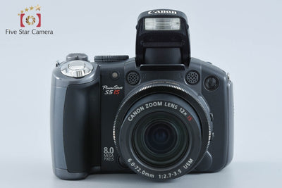 【中古】Canon キヤノン PowerShot S5 IS ブラック コンパクトデジタルカメラ