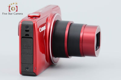【中古】Canon キヤノン PowerShot SX600 HS レッド コンパクトデジタルカメラ