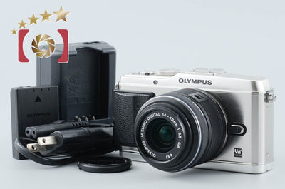 【中古】OLYMPUS オリンパス PEN E-P3 シルバー レンズキット