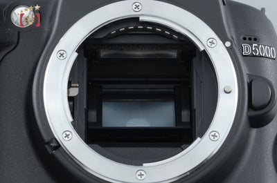 【中古】Nikon ニコン D5000 18-55 VR レンズキット シャッター回数僅少